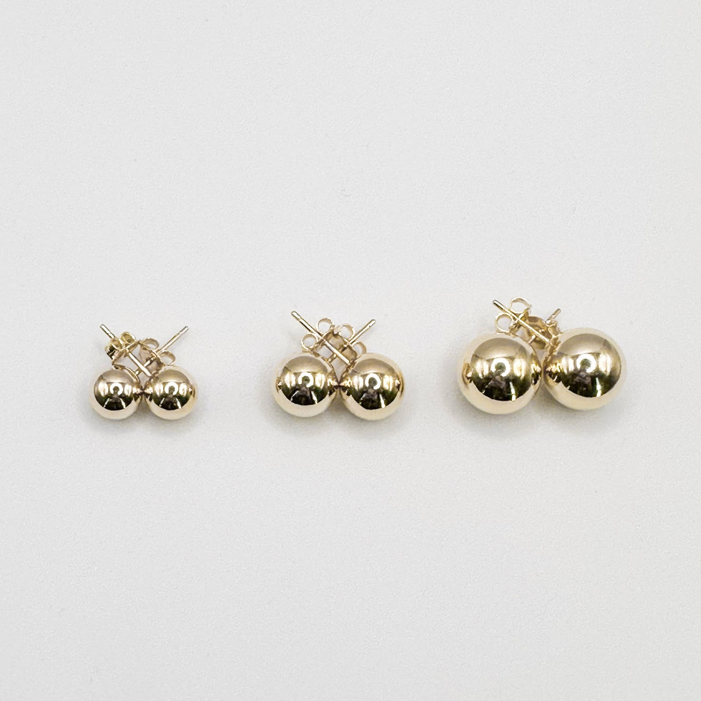 Ball Stud Earrings