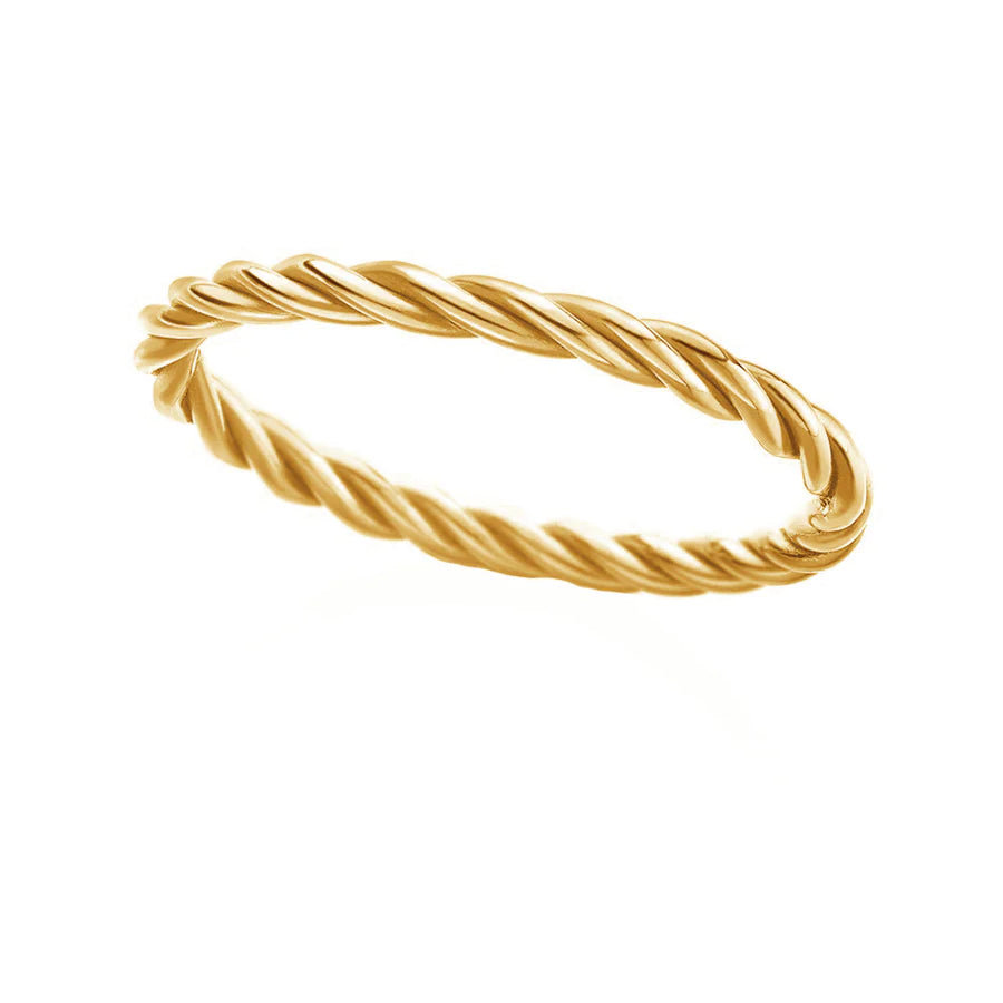 Trendy Rope Ring